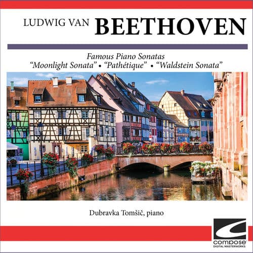 Ludwig van Beethoven - Famous Piano Sonatas - "Moonlight Sonata" - "Pathétique" - "Waldstein Sonata"