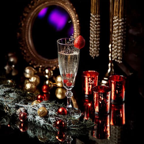 Opulent Jazz Soirées: Refined Bar Lounge, Intimate Dining Atmosphere, Sensual Cocktails & Romantic Moments