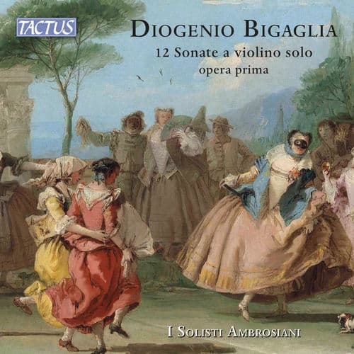 Bigaglia: xii Sonatas for violin and continuo Op. 1 · Sonata for Cello and Continuo