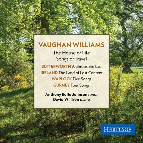Vaughan Williams: Songs of Travel; The House of Life